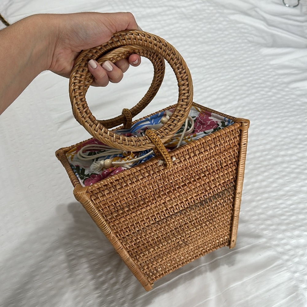 Basket Wicker Purse